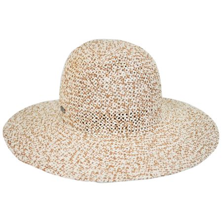 Betmar Claude Open Weave Toyo Straw Sun Hat