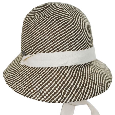 Betmar Aletta Toyo Straw Cloche Hat