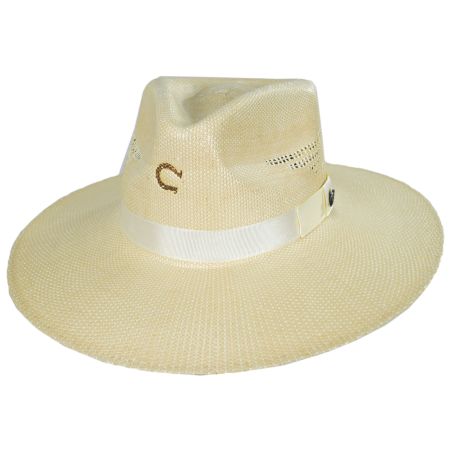 Charlie 1 Horse Mexico Shore Toyo Straw Fedora Hat