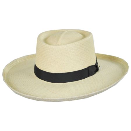 Handmade in Ecuador Lierys Mens Air Panama Hat Woven Straw Traveller Fedora hat Spring/Summer Sun hat Made of Panama Straw