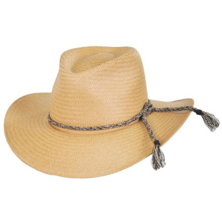 Bailey Dayton Raindura Toyo Straw Outback Hat - Dark Natural