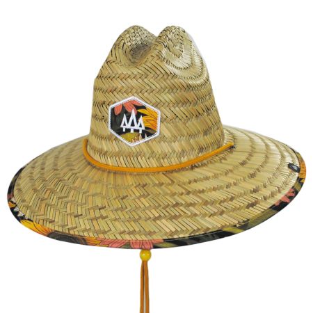 Hemlock Hat Co Woodstock Straw Lifeguard Hat