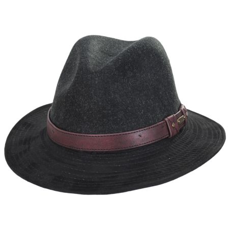 Wales ProvatoKnit Safari Fedora Hat