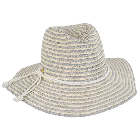 Cappelli Straworld Ilene Braided Toyo Straw Safari Fedora Hat