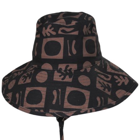 Lack of Color Holiday Retro Cotton Bucket Hat - Brown/Black