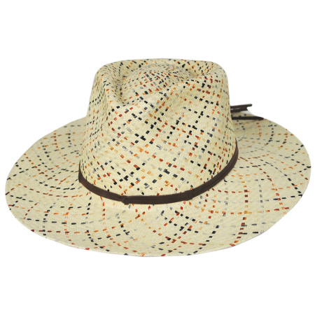 Bigalli Shasta Panama Straw Fedora Hat