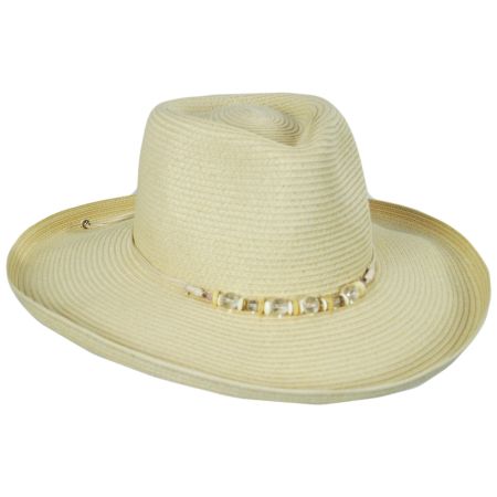 Physician Endorsed Dune Braided Toyo Straw Fedora Hat
