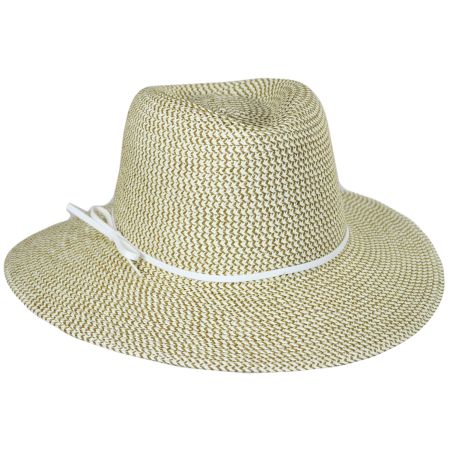 Esme Braided Toyo Straw Fedora Hat