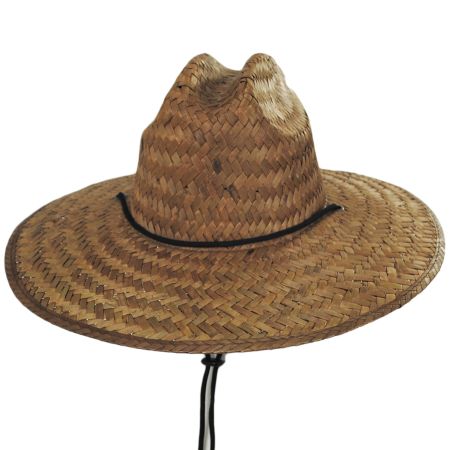 Bells II Palm Leaf Straw Lifeguard Hat