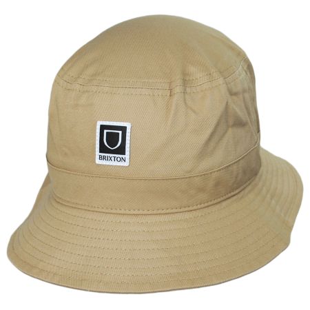 Beta Cotton Packable Bucket Hat - Desert
