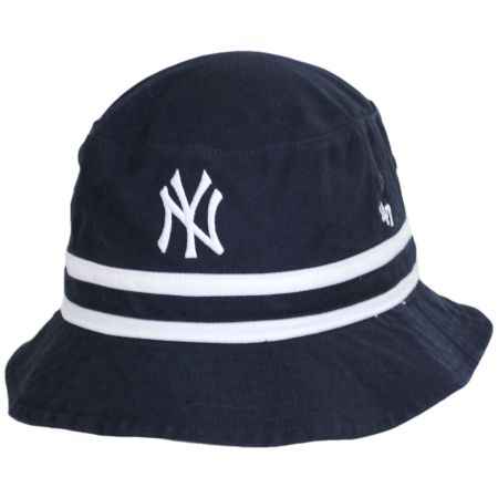 Yankees Striped Cotton Bucket