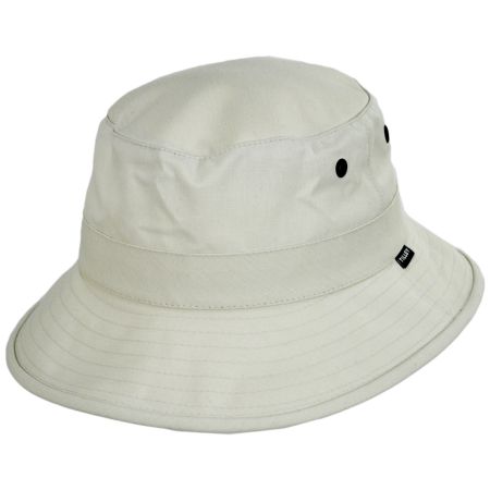 British Millerain Waxed Cotton Bucket Hat alternate view 9