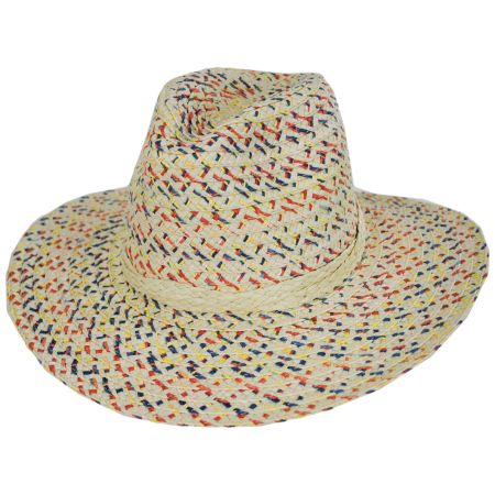 San Diego Hat Company Cheers Toyo Straw Fedora Hat