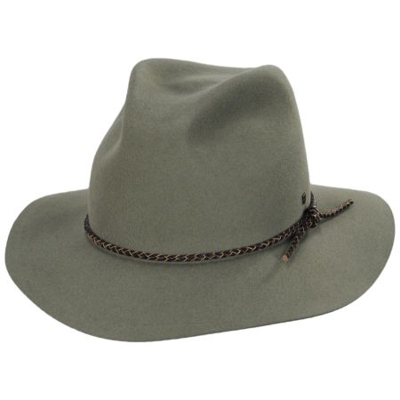 Freeport II Wool and Leather Fedora Hat alternate view 5