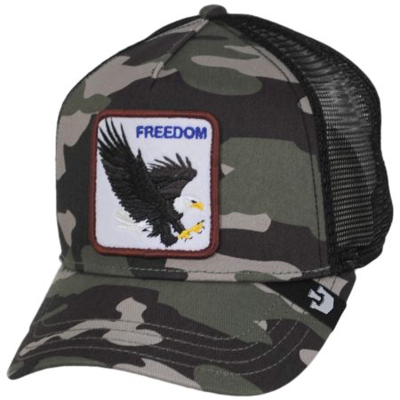 Goorin Bros Freedom Mesh Trucker Snapback Baseball Cap - Camouflage