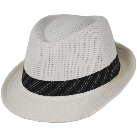 Dorfman Pacific Company Stingy Brim Toyo Straw Fedora Hat
