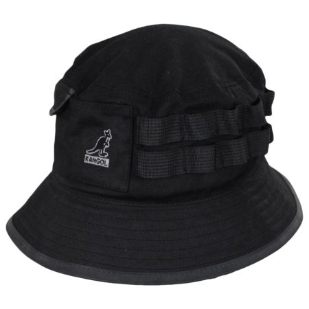Utility Waxed Cotton Bucket Hat alternate view 6