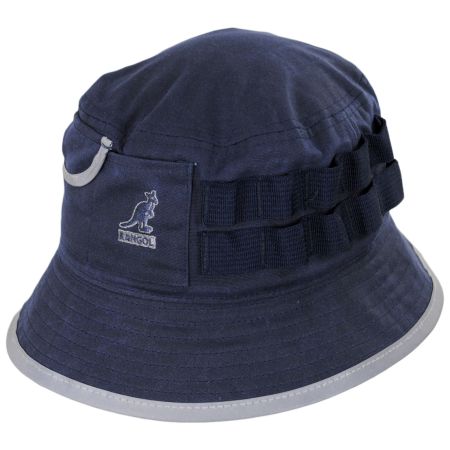 Kangol Utility Waxed Cotton Bucket Hat