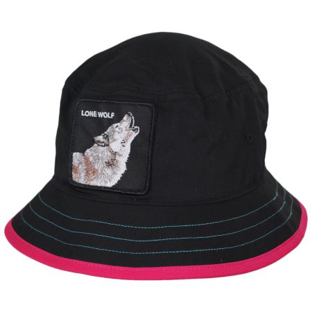 Lone Wolf Cotton Bucket Hat