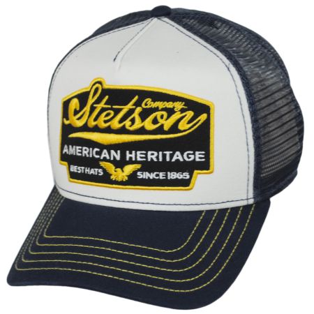Stetson American Heritage Trucker Snapback Ball Cap