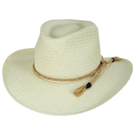 Bailey Dayton Raindura Toyo Straw Outback Hat - Ivory