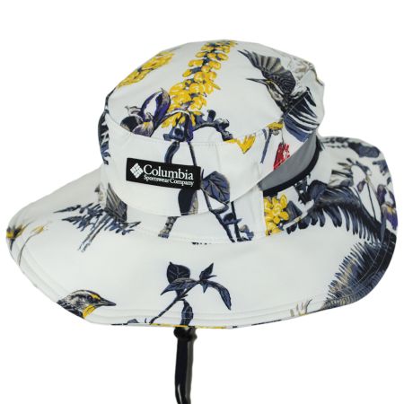 Bora Bora Printed Booney Hat - Off White alternate view 5