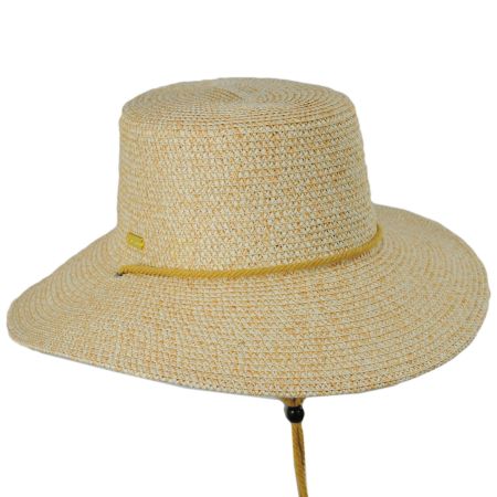 Betmar Ellen Toyo Straw Braid Bucket Hat
