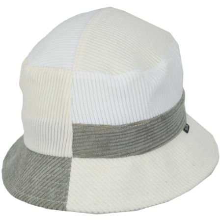 Brixton Hats Gramercy Colorblock Corduroy Packable Bucket Hat