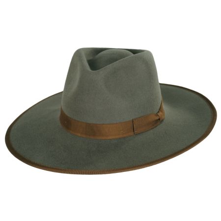 Brixton Hats Jo Wool Felt Rancher Fedora Hat