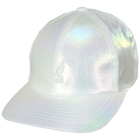 Kangol Foiled Iridescent Strapback Baseball Cap Dad Hat