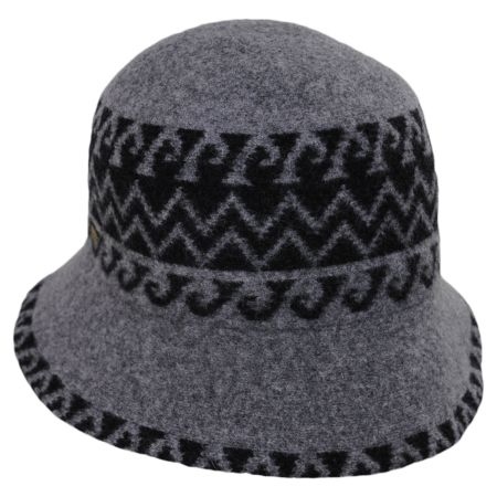 Scala Amy Boiled Wool Bucket Hat