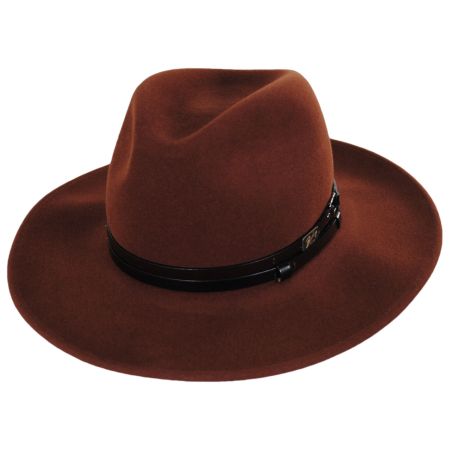 Bailey Stedman Elite Velour Wool Felt Fedora Hat