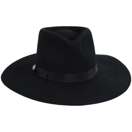 Vintage Couture Celebration Wool Felt Rancher Fedora Hat