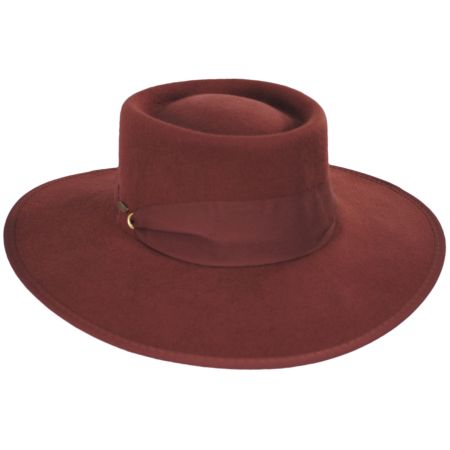 Scala Mercedes Wool Felt Gaucho Hat