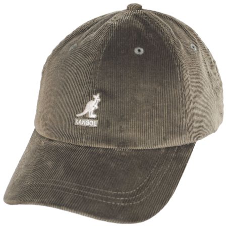 Logo Corduroy Strapback Baseball Cap Dad Hat alternate view 29