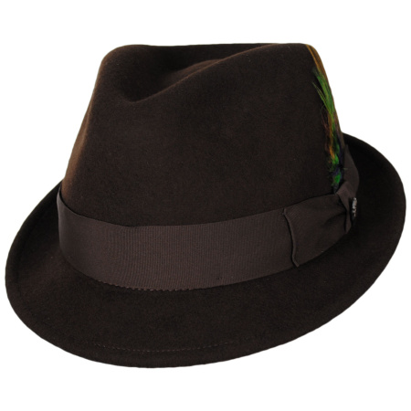 Bigalli Roma Wool Felt Fedora Hat