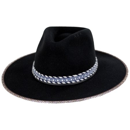 Goorin Bros Hickory Knolls Wool Felt Wide Brim Fedora Hat