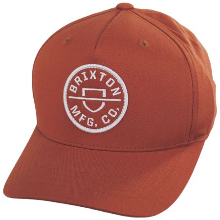 Brixton Hats Youth Crest 5-Panel Snapback Baseball Cap