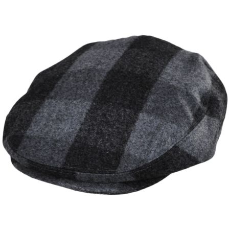 Baskerville Hat Company Basset Wool Check Ivy Cap