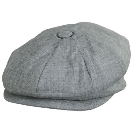 Baskerville Hat Company Cheltenham Wool Twill Newsboy Cap