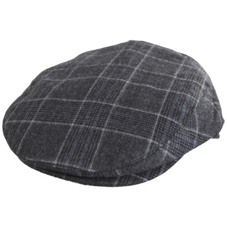 Baskerville Hat Company Aldwych Wool Glenplaid Ivy Cap