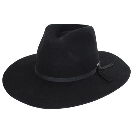 Cohen Wool Felt Cowboy Hat - Black alternate view 7
