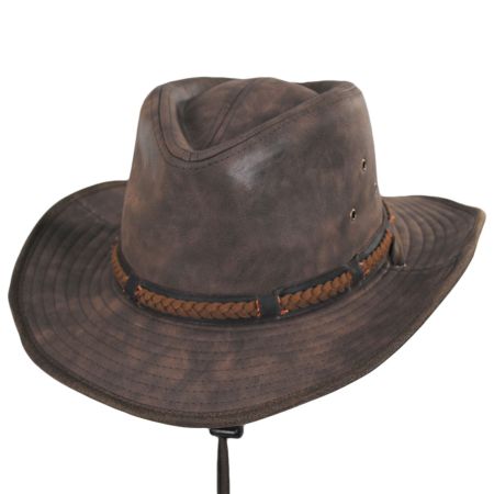 Buster Vegan Leather Outback Hat