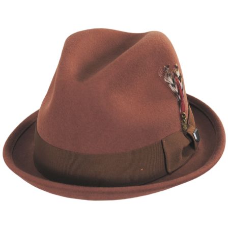 Brixton Hats Gain Wool Felt Fedora Hat