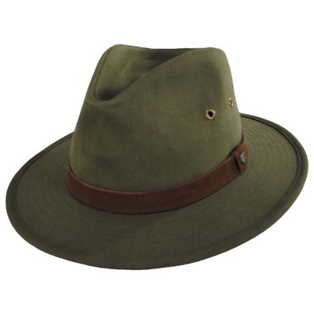 Messer X Adventure Cotton Safari Fedora Hat