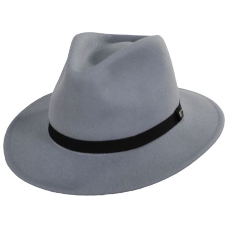 Messer Packable Wool Felt Fedora Hat