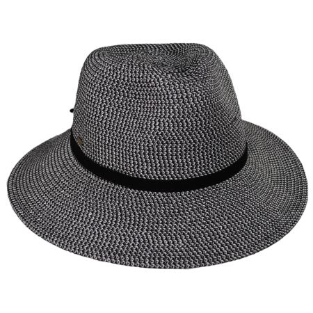 Scala Bona Toyo Braid Fedora Hat