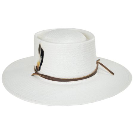 Biltmore Vintage Couture Styles Toyo Straw Gaucho Hat