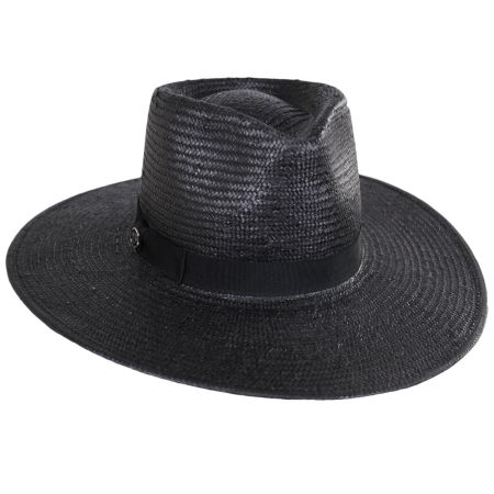 Biltmore Vintage Couture Carolina Toyo Straw Fedora Hat