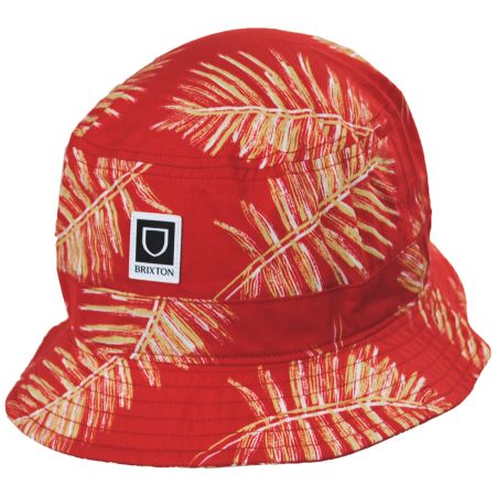Brixton Hats Beta Aloha Cotton Packable Bucket Hat